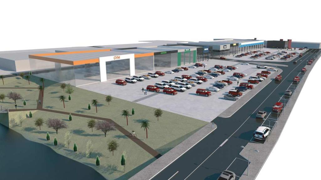 Otra imagen de la ordenación prevista para Villa Lauro.