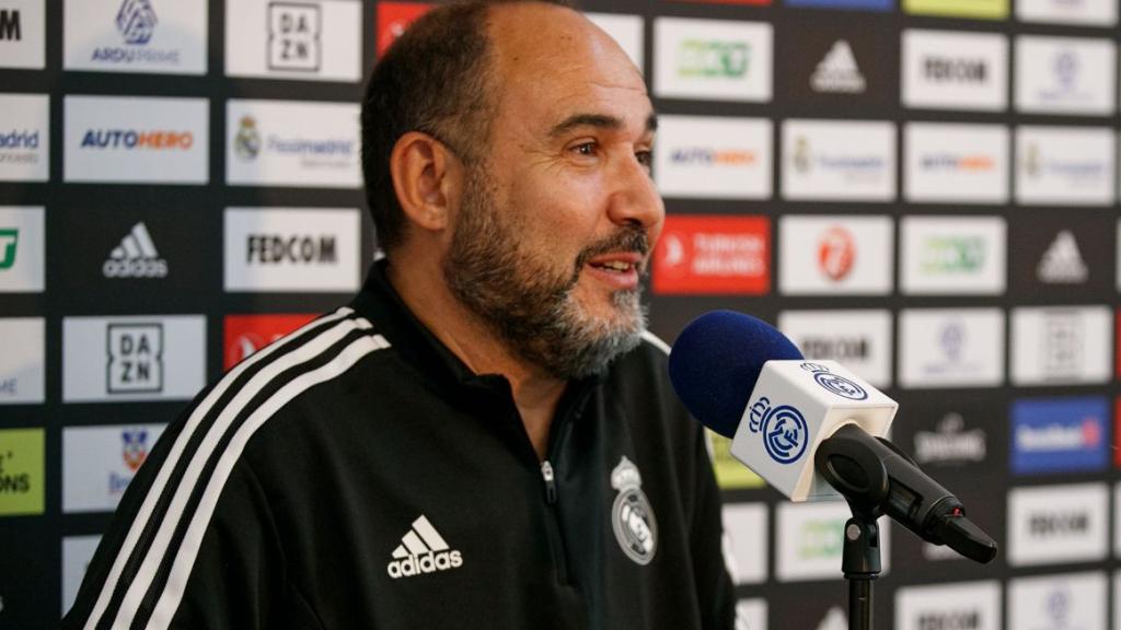 Chus Mateo, entrenador del Real Madrid de Baloncesto