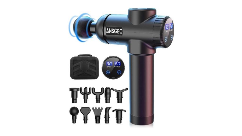 Pistola de masaje ultra silenciosa de Ansgec