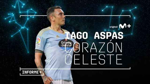 Iago aspas, informe plus+, movistar plus, movistar+