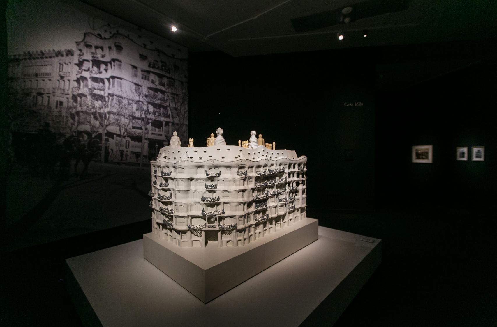 Maqueta de la Casa Milà
