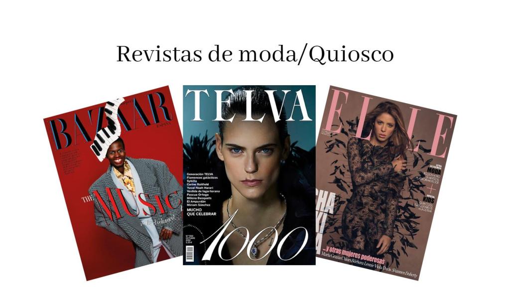 Portadas de las revistas de octubre.