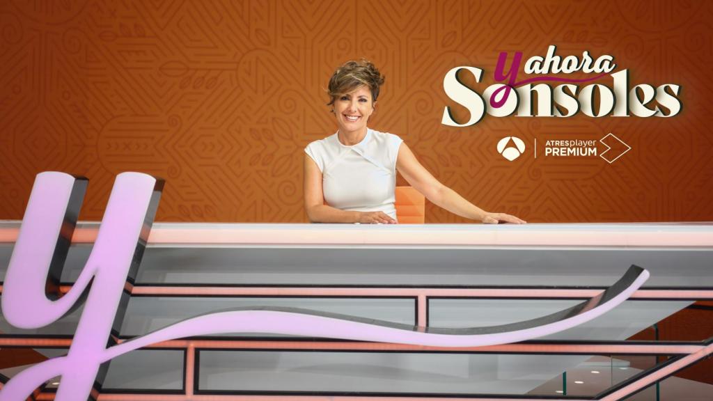 Sonsoles, en el plató de su nuevo programa.
