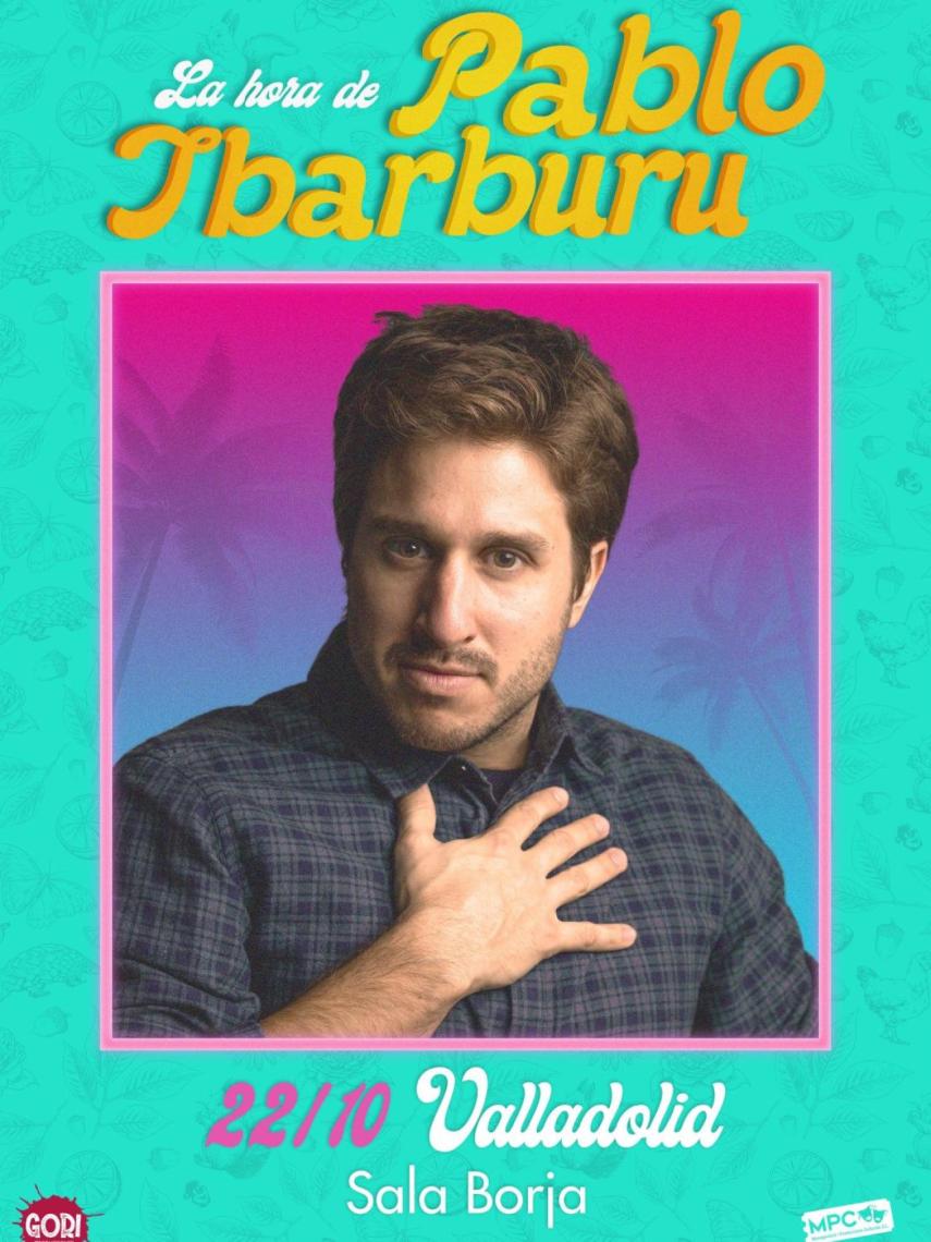 El humorista aterriza en Valladolid con su espectáculo 'La hora de Pablo Ibarburu'