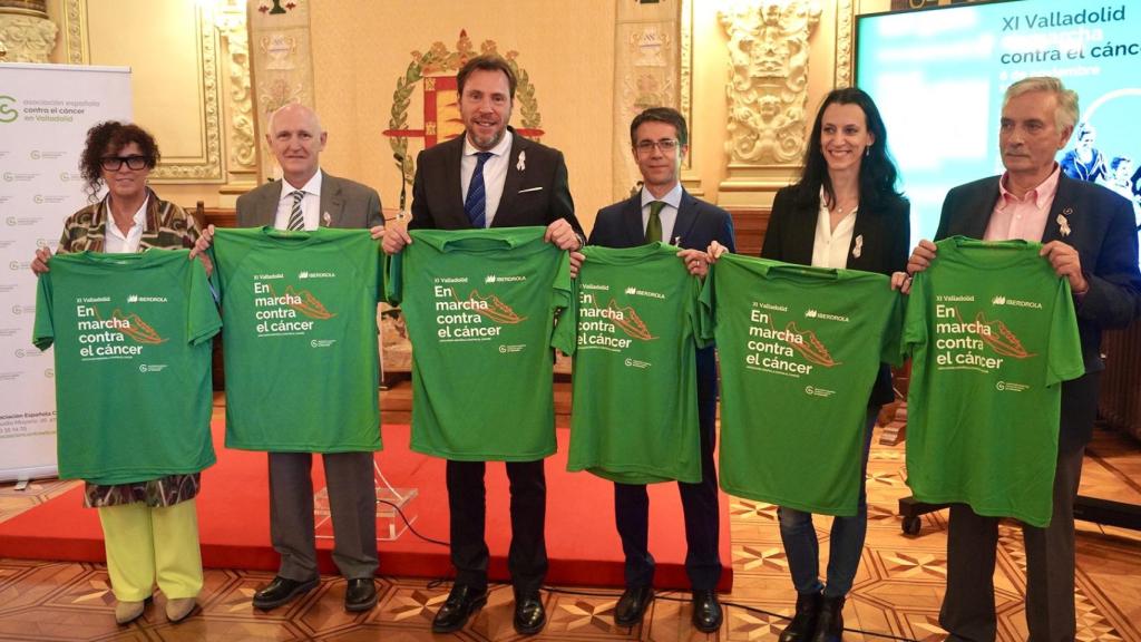 Presentación de la Marcha Contra el Cáncer de Valladolid