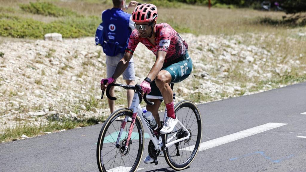 Ruben Guerreiro en el Mont Ventoux Dénivelé Challenge 2022
