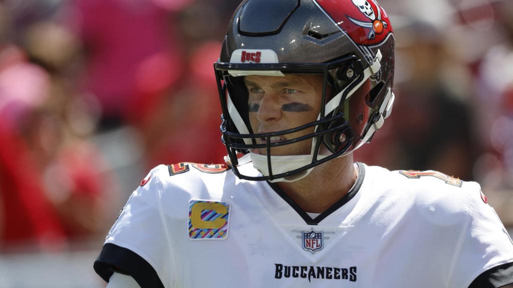 Tom Brady, en un partido de los Tampa Bay Buccaneers de la temporada 2022/2023