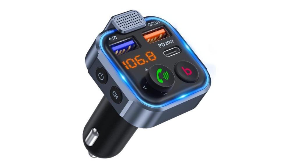 Transmisor FM Bluetooth 5.0 de Lencent