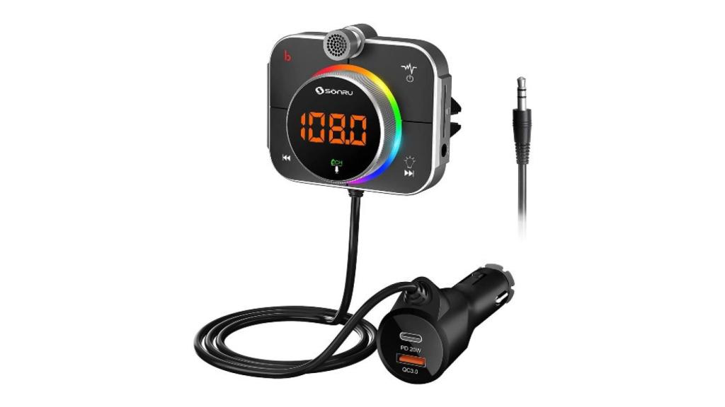 Transmisor FM Bluetooth de Sonru