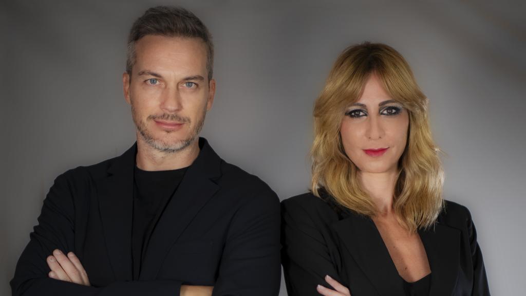 Rafa Navarro, cofundador y Responsable de Negocio de  PlayFilm, y Raquel Valero, cofundadora y CEO de la compañía.