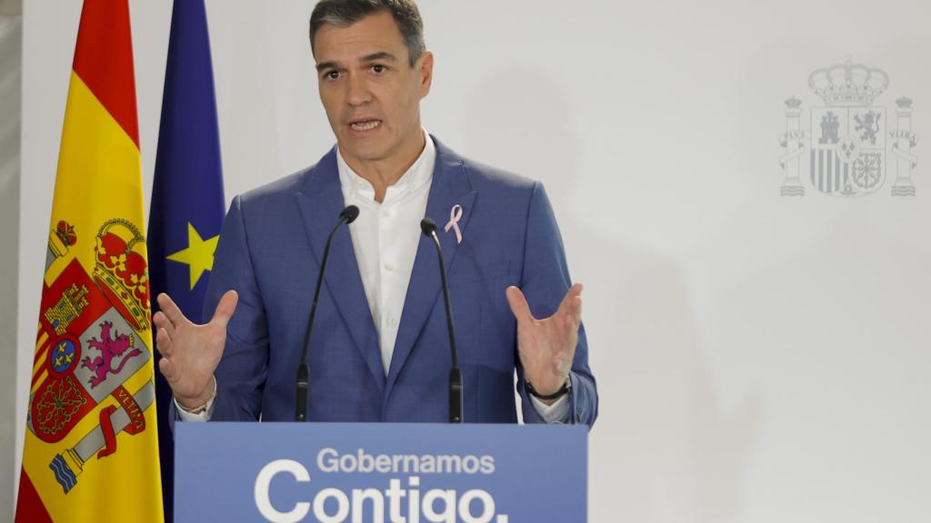 El presidente del Gobierno, Pedro Sánchez, este miércoles.