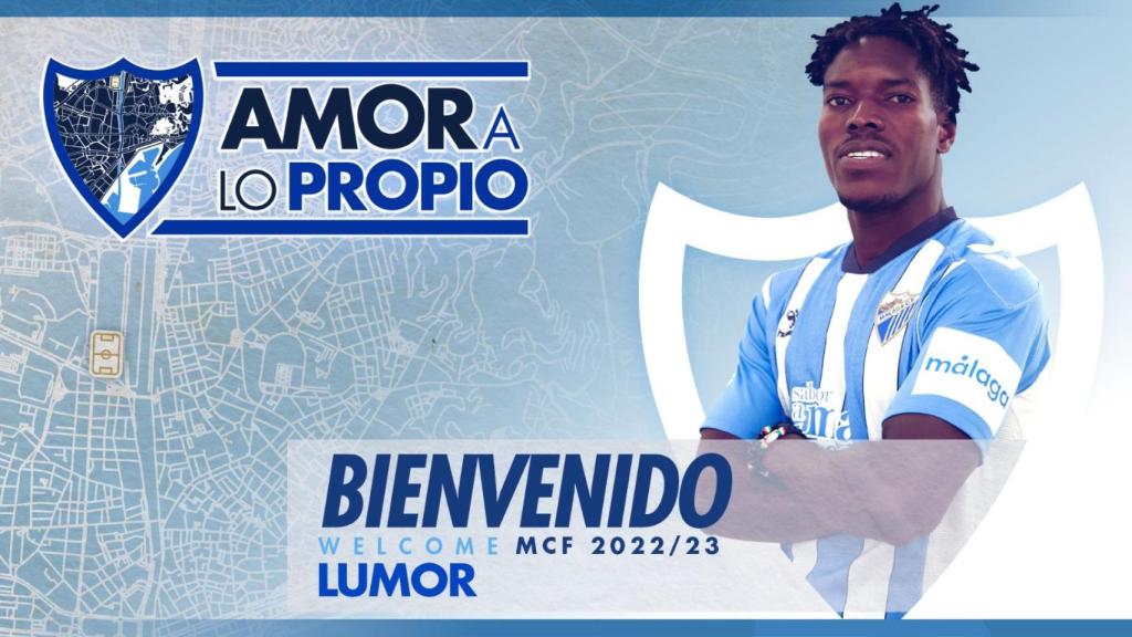 El nuevo fichaje del Málaga, Lumor.