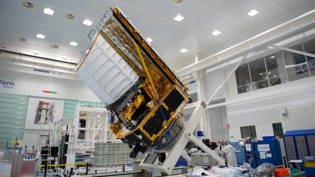 Uno de los módulos del telescopio espacial Euclid