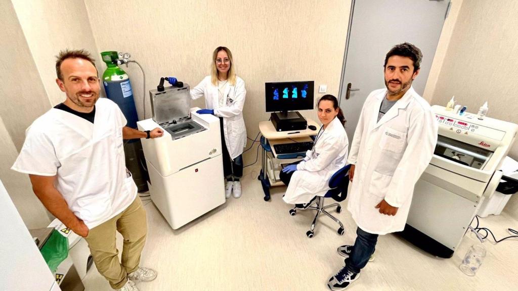 Equipo de auto radiografía