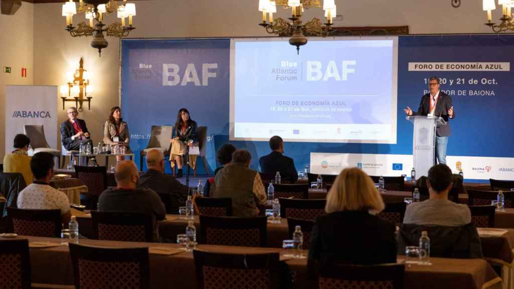 Primera jornada del II Blue Atlantic Forum de Baiona.