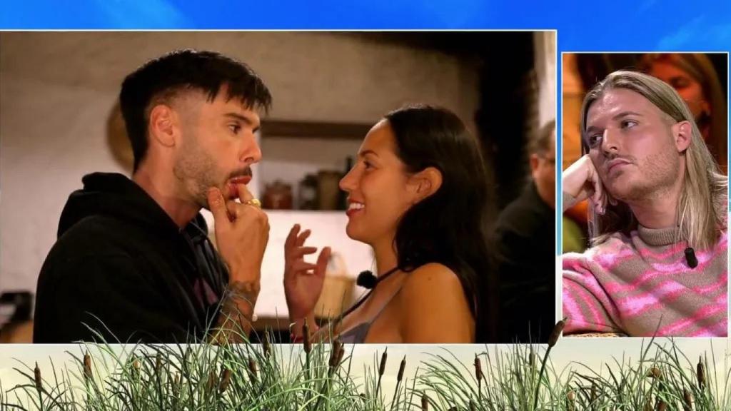 Imagen de Patricia Steisy y Dani G en 'Pesadilla en El Paraíso', con Pablo Pisa en el plató