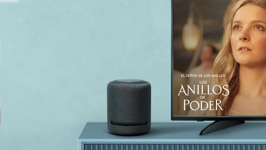 Amazon Echo Studio vinculado a TV