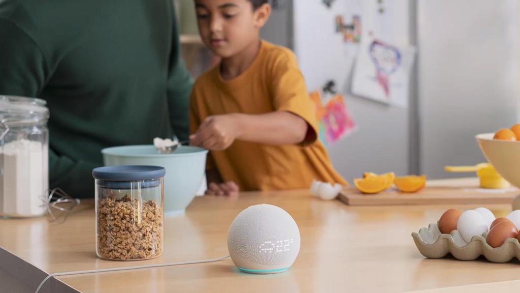 Amazon Echo Dot reloj