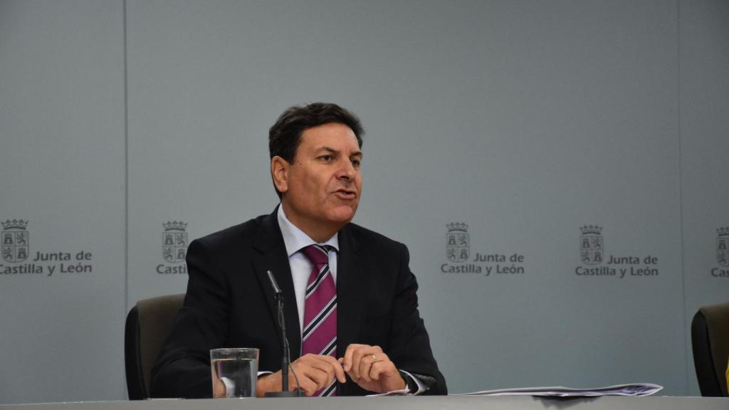 Carriedo durante su intervención en el Consejo de Gobierno