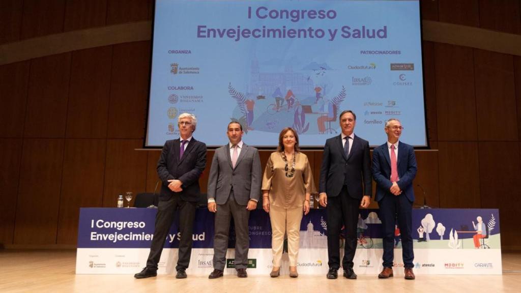 Inauguración del I Congreso sobre Envejecimiento Activo y Salud Ciudad de Salamanca