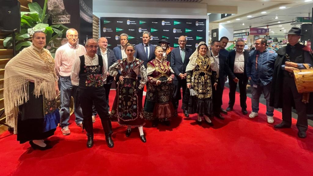 Inauguración de la Feria Salamanca en El Corte Inglés