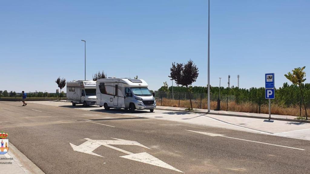 Nuevo aparcamiento de autocaravanas