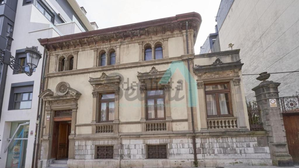 Fachada del palacete Masaveu.