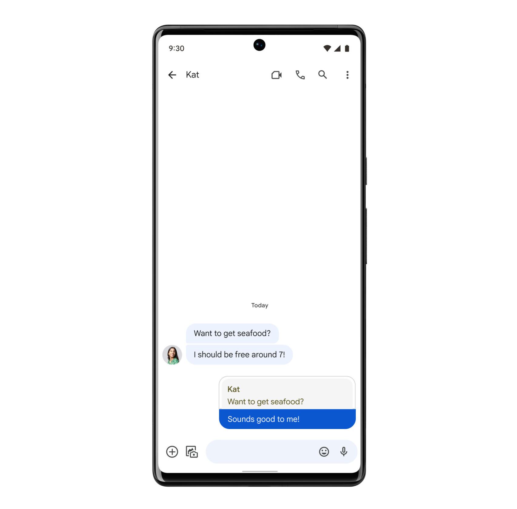 La app de Mensajes ahora nos permite responder a mensajes concretos