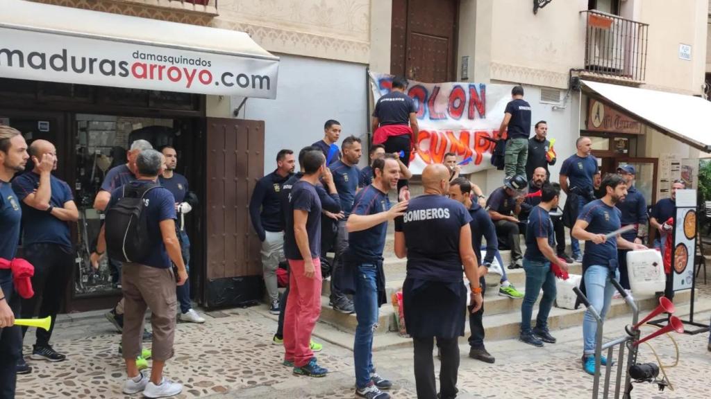 Foto: Bomberos del Ayuntamiento de Toledo.