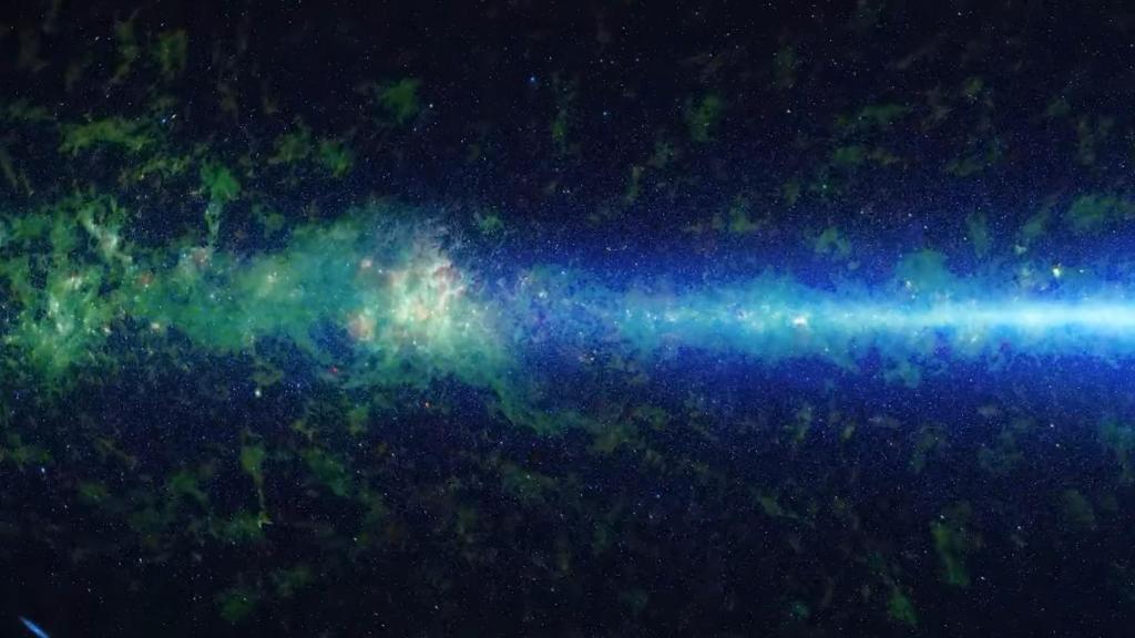 Mosaico del cielo captado por WISE