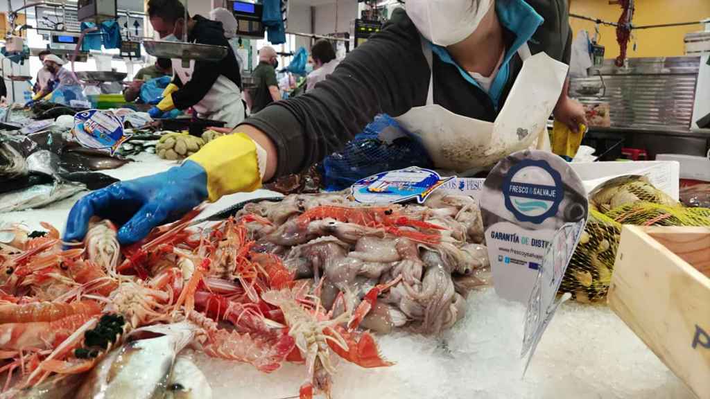 Pescado con el sello ‘Fresco y Salvaje’.