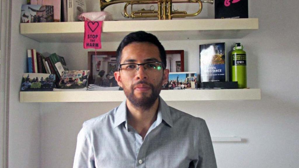 El activista Mauricio Misquero