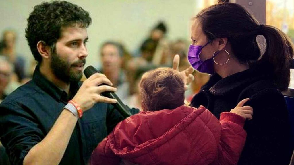 Nacho Ramos e Ione Belarra.