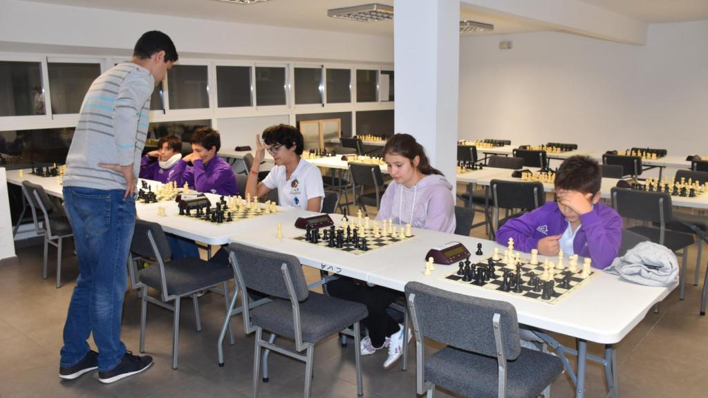 Clases de ajedrez en el CAP de Valladolid