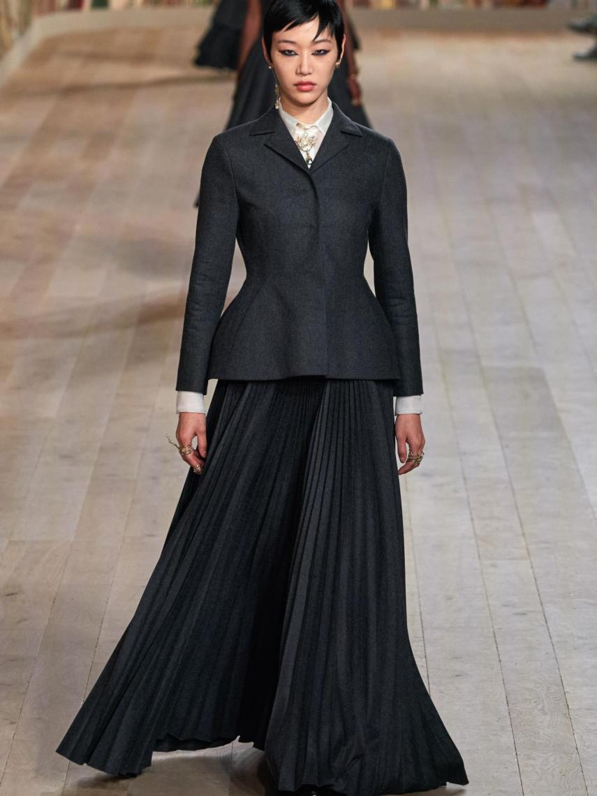 Desfile Alta Costura otoño-invierno 2021-2022 de Dior.