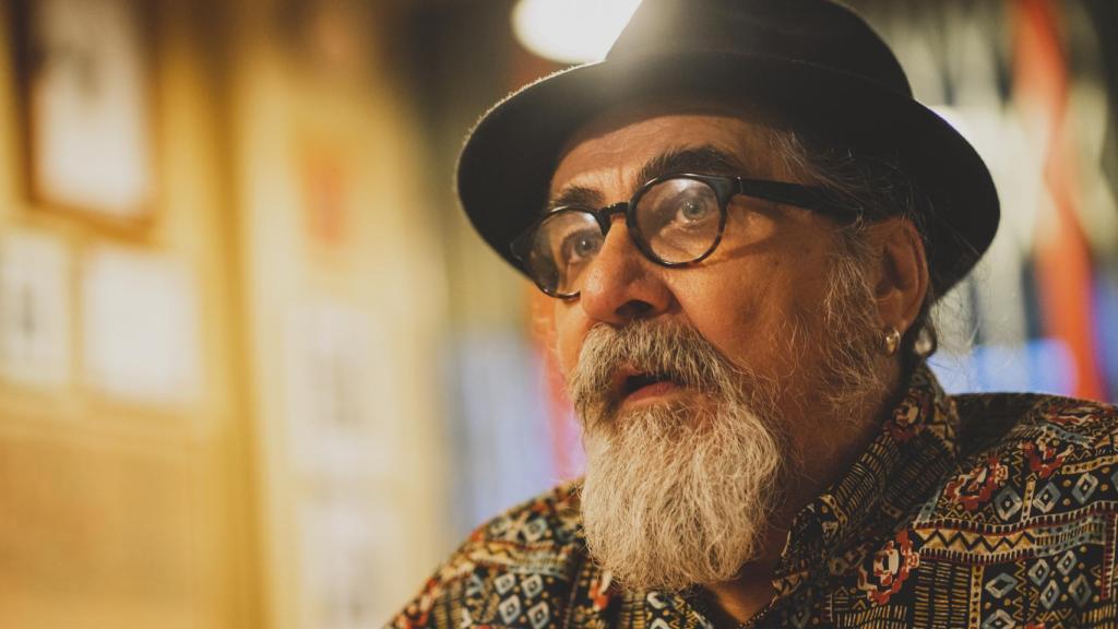 Quique Rivero durante la entrevista con EL ESPAÑOL