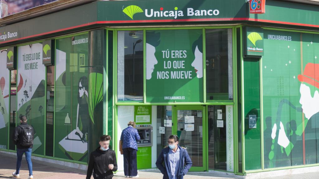 Una oficina de Unicaja.