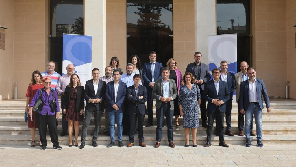 El Consejo Asesor de Alcaldes, este viernes.