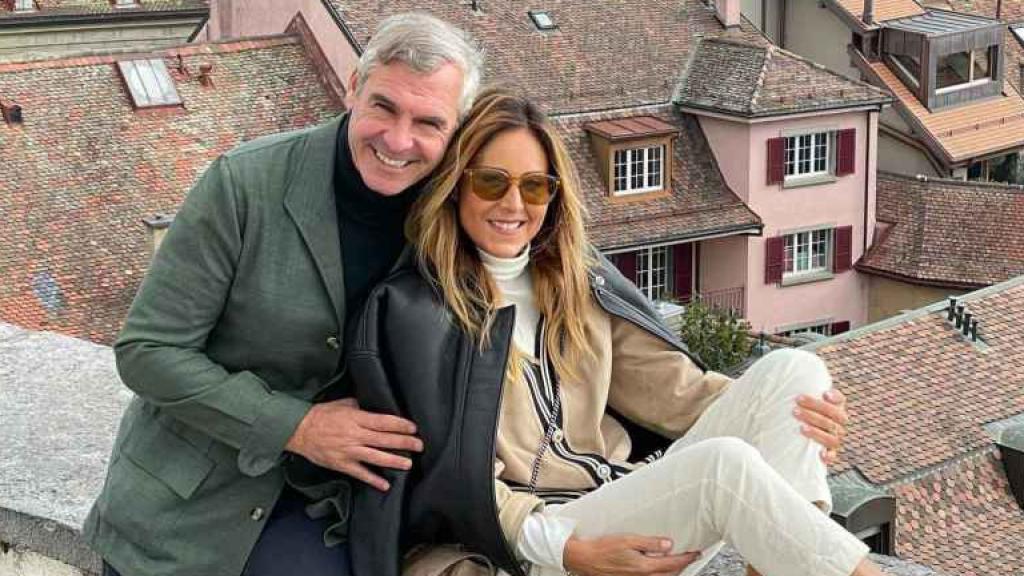 Carolina Molas junto al que ha sido su marido, José Ignacio de Guadamillas.