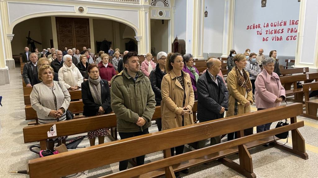 Misa en la fiesta del Hogar del Jubilado