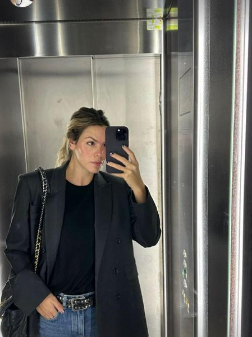 Laura Matamoros en una imagen compartida en sus 'stories' de Instagram.