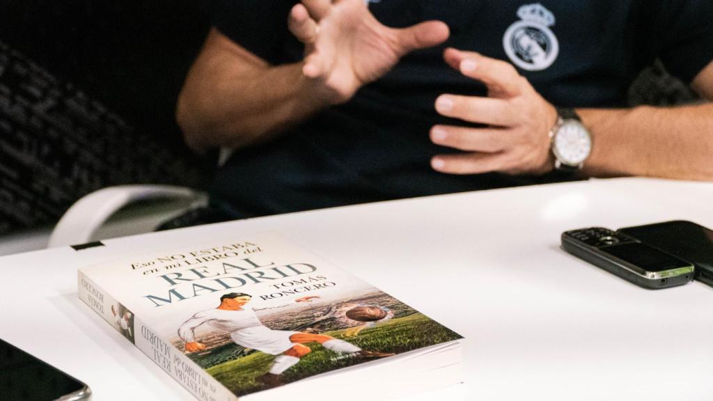 Tomás Roncero durante su entrevista con EL ESPAÑOL.