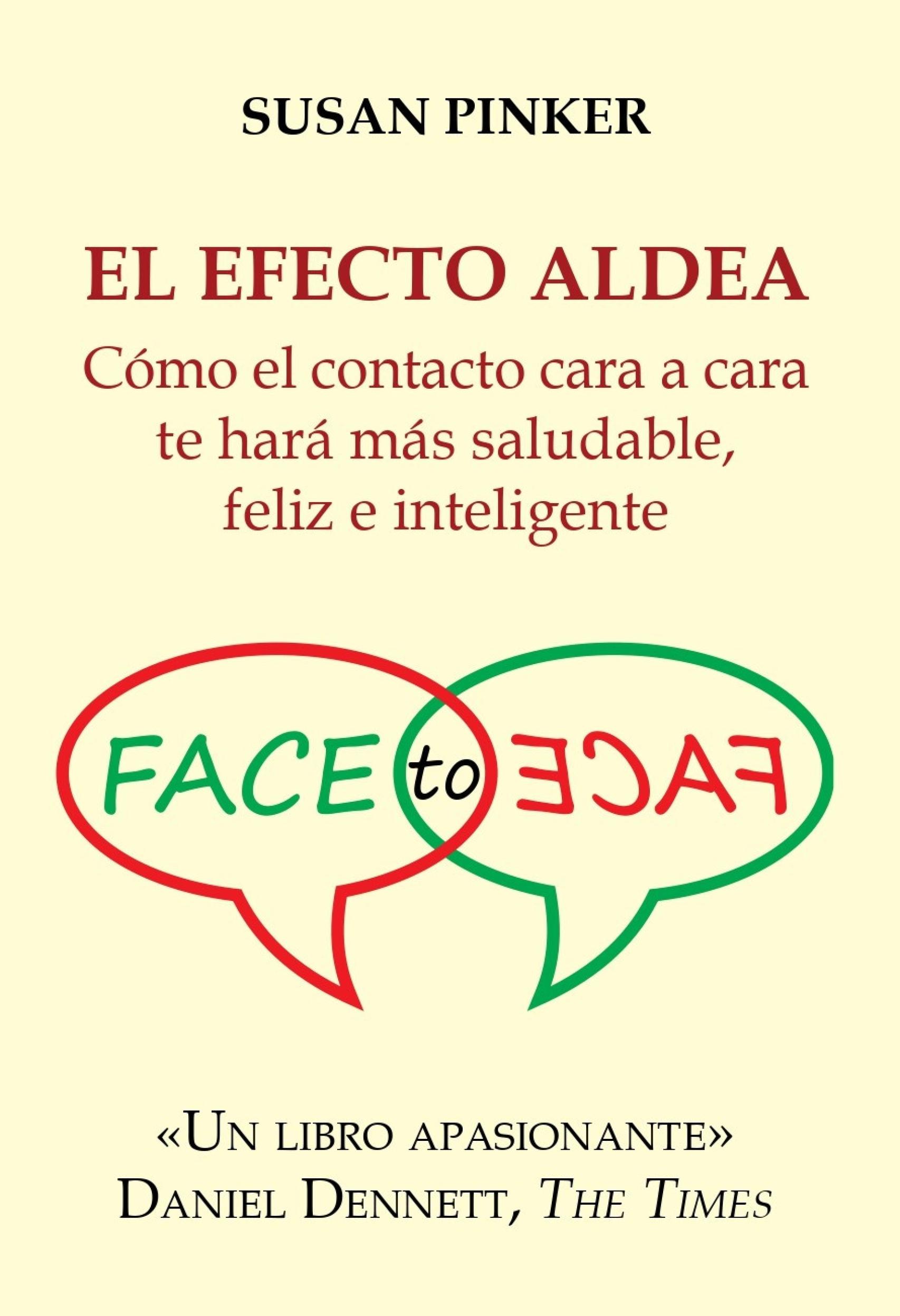 Portada del libro de Susan Pinker 'El efecto aldea', publicado en español por Editorial Funambulista.