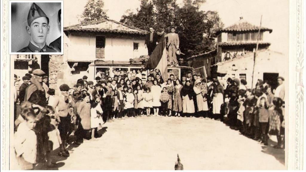 El cabo José Rico, nacido en Villarino de los Aires, cuya Plaza Mayor festejaba el 1 de Mayo de 1931
