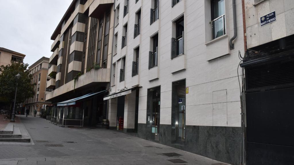 Plaza de Martí y Monsó en el centro de Valladolid