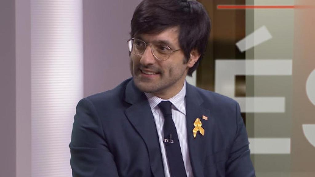 Joan Maria Piqué durante una entrevista