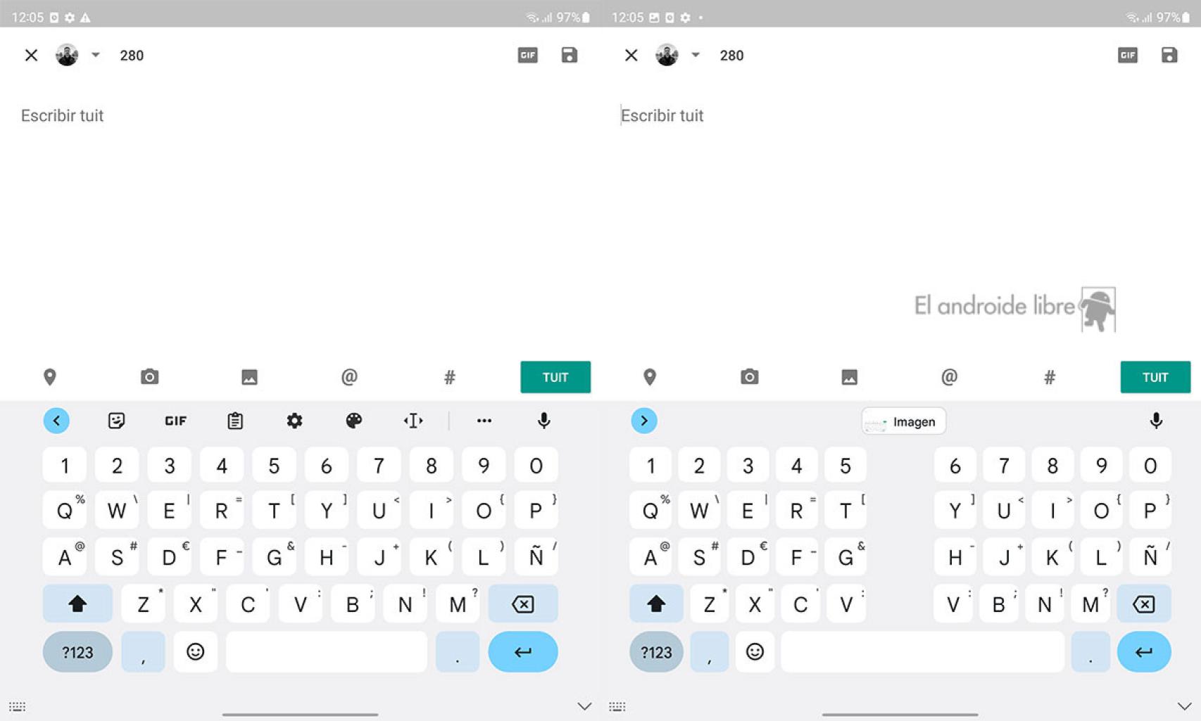 Diseño normal y diseño partido
