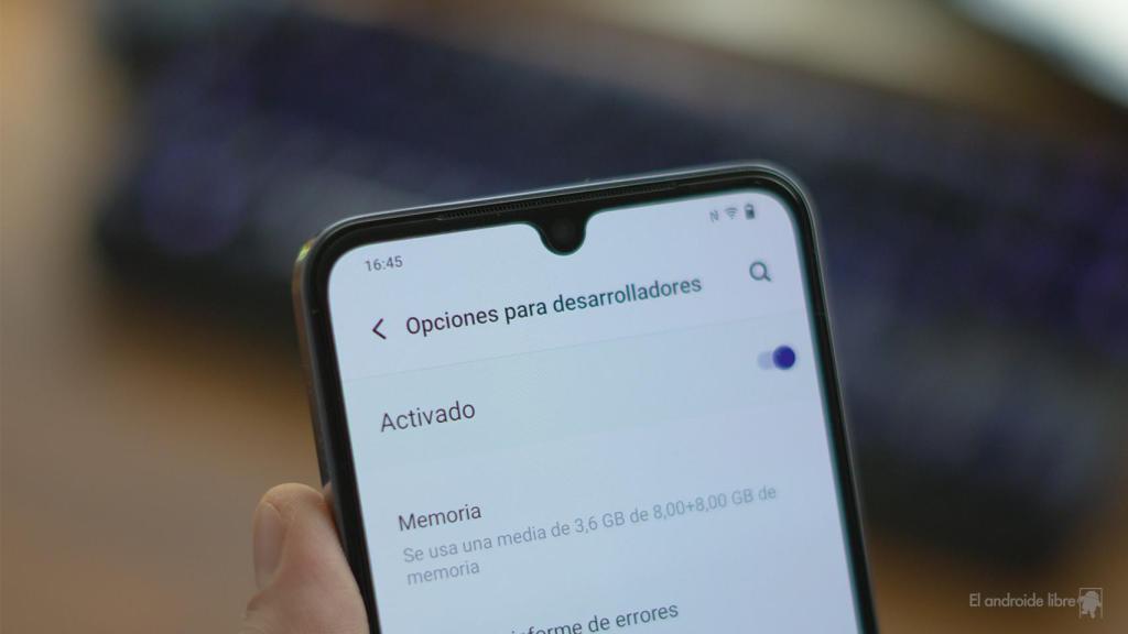 Aprovecha al máximo las Opciones de desarrollador