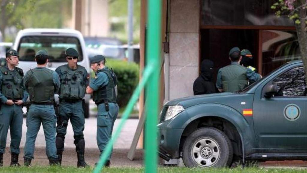 Agentes de la Guardia Civil en un operativo policial.