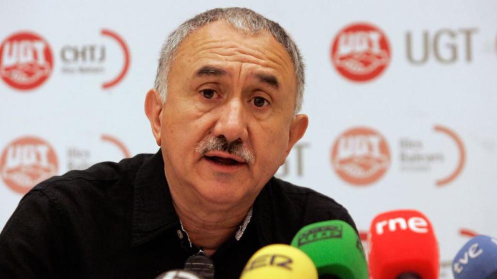 Pepe Álvarez, secretario general de UGT. EE